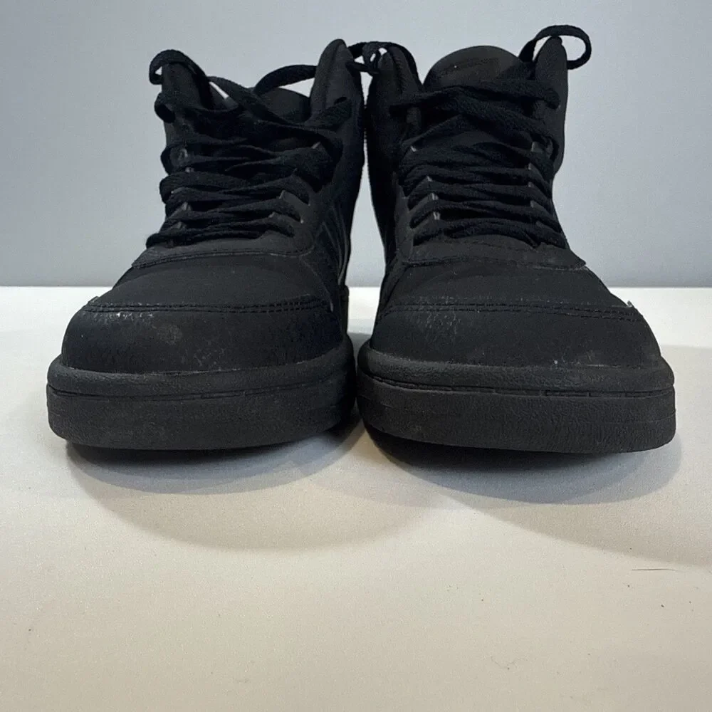 Adidas Hoops 2.0 Men’s/Youth FW7602 Black Casual Shoes Sneakers Size 6
